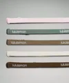 Lululemon Skinny Adjustable Headbands 5 Pack In Multi
