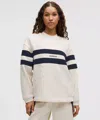 Lululemon Women's Steady State Oversized Pullover In White