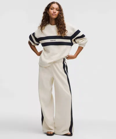 Lululemon Women's Steady State Oversized Track Pant In White