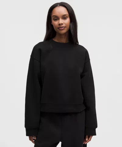 Lululemon Women's Steady State Superloft Crew In Black