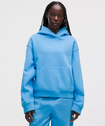 Lululemon Women's Steady State Superloft Hoodie In Blue