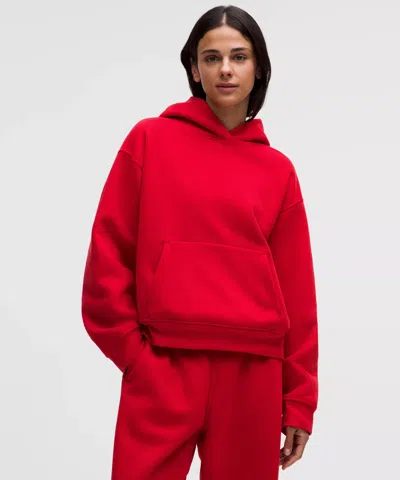 Lululemon Women's Steady State Superloft Hoodie In Red