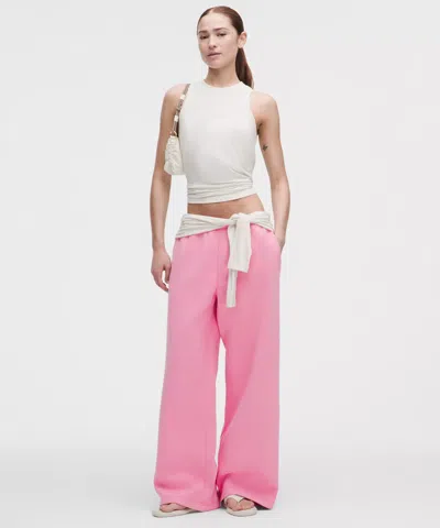 Lululemon Women's Steady State Superloft Pant In Pink