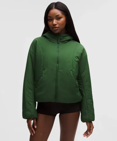 Lululemon Women's Thermozen Insulated Hoodie In Green