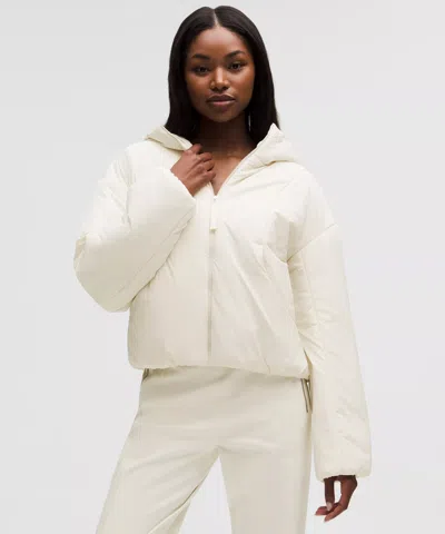 Lululemon Women's Thermozen Insulated Hoodie In White
