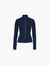 Lululemon Womens True Vy Define High-neck Stretch-woven Jacket In True Navy