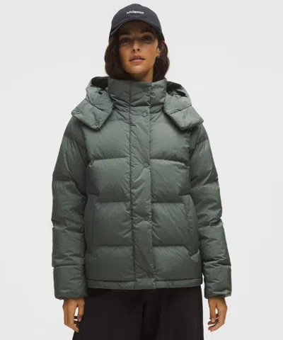 Lululemon Women's Wunder Puff 600-down-fill Jacket In Green