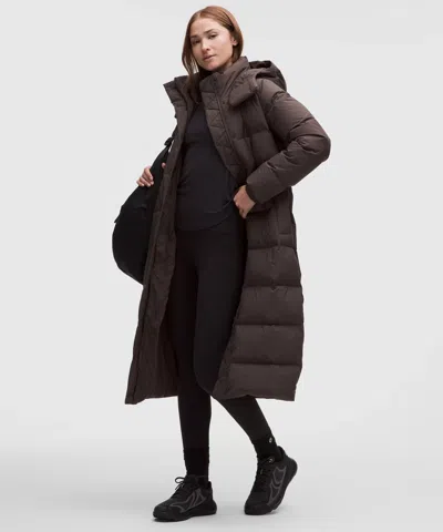 Lululemon Women's Wunder Puff 600-down-fill Long Jacket