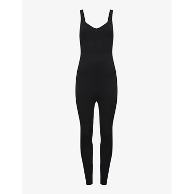 Lululemon Womens Black Align Slim-fit Stretch-jersey Unitard