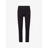 Lululemon Womens Glow Up High-rise Stretch-scuba Leggings Black In Black