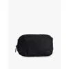Lululemon Womens  Everywhere Branded Shell Belt Bag In Black/black
