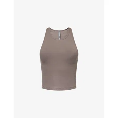 Lululemon Womens Chia Plyo Scoop-neck Stretch-woven Top
