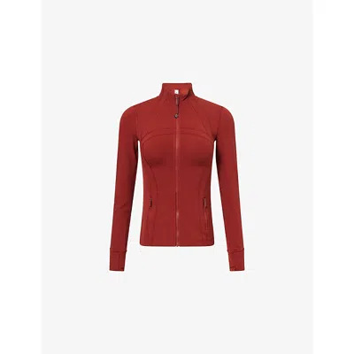 Lululemon Womens  Define Nulu™ Jacket In Burgundy