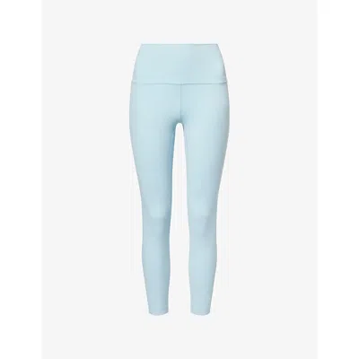 Lululemon Womens Foam Cloud Align 25 High-rise Stretch-woven Leggings In Blue