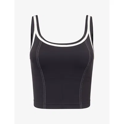 Lululemon Womens Glow Up™ Tank Top Black/light Ivory