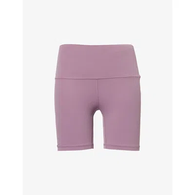 Lululemon Womens Align High-rise Stretch-jersey Shorts Lavender Lux