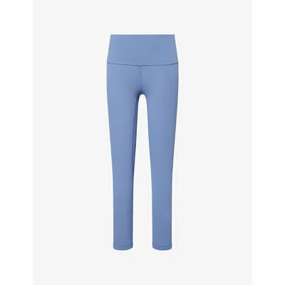 Lululemon Womens Washed Denim Align High-rise Stretch-woven Jogging Bottoms