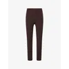 Lululemon Womens Espresso Align Hr Brand-print Tapered-leg Mid-rise Stretch-woven Leggings