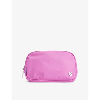 Lululemon Womens Everywhere Woven Belt Bag Pow Pink Tone