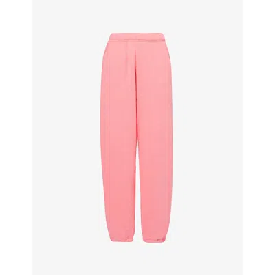 Lululemon Womens  Oversized Mid-rise Scuba Jogging Bottoms In Sakura Pink