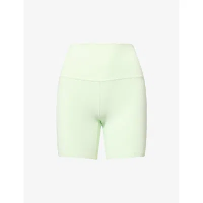 Lululemon Womens Matcha Magic Align 6 High-rise Workout Shorts In White