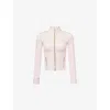 Lululemon Define Cropped Jacket In Pink