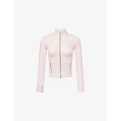 Lululemon Define Cropped Jacket In Pink