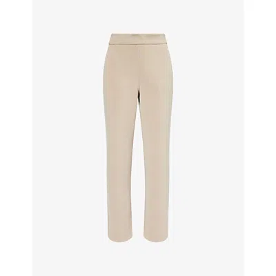 Lululemon Womens Softstreme Straight-leg Stretch-jersey Trousers Sheer Oak
