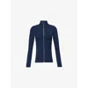 Lululemon Womens True Navy Mirror Silver Define High-neck Stretch-woven Jacket