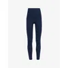Lululemon Womens True Navy Wunder Train High-rise 25' Stretch-woven Leggings In True Navy