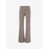 Lululemon Womens  Halo Flared Stretch-woven Leggings