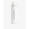 Lululemon Womens White Back To Life Steel Sport Bottle 24oz In White