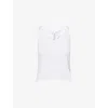 Lululemon Womens White/white Swiftly 2.0 Tech Racerback Jersey Tank Top