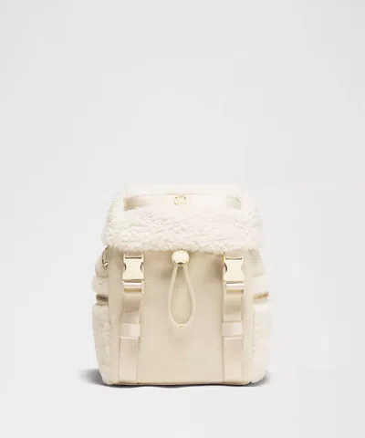 Lululemon Wonderlust Mini Fleece Backpack In Nati/ltiv In Multi