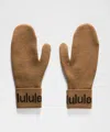 Lululemon Wordmark Merino Wool Mittens