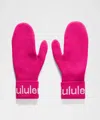 Lululemon Wordmark Merino Wool Mittens