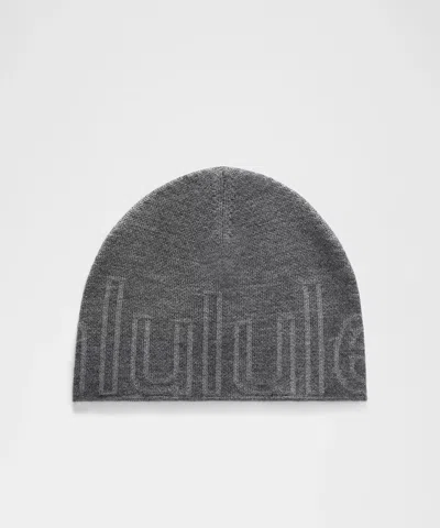 Lululemon Wordmark Merino Wool Skull Beanie