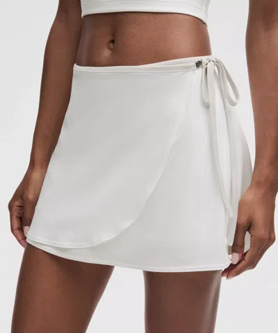 Lululemon Wrap-front Mid-rise Tennis Skirt