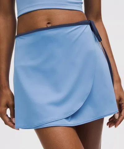 Lululemon Wrap-front Mid-rise Tennis Skirt