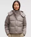 Lululemon Wunder Puff 600-down-fill Cropped Jacket