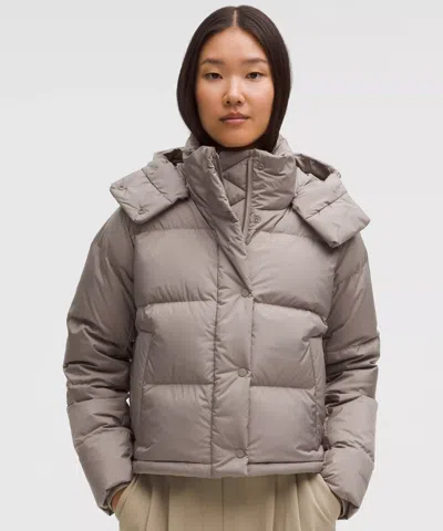 Lululemon Wunder Puff 600-down-fill Cropped Jacket