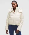 Lululemon Wunder Puff 600-down-fill Cropped Jacket