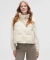 Lululemon Wunder Puff 600-down-fill Cropped Vest