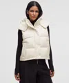 Lululemon Wunder Puff 600-down-fill Cropped Vest