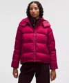 Lululemon Wunder Puff 600-down-fill Jacket In Pink