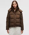 Lululemon Wunder Puff Jacket In Brown