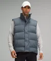 Lululemon Wunder Puff Vest Tech Canvas In Blue