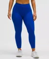 Lululemon Wunder Train Contour Fit High-rise Tight 25" In Blue