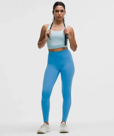 Lululemon Wunder Train Contour Fit High-rise Tight 28" In Blue
