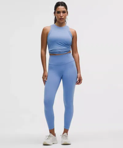 Lululemon Wunder Train Contour Fit High-rise Tight 28" In Blue